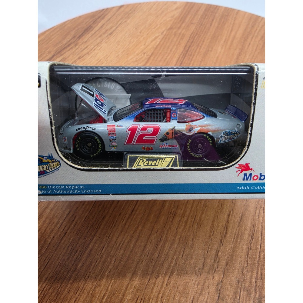 Revell Jeremy Mayfield 12 Mobil 1 125th Kentucky Derby Ford Taurus 1:64 Diecast